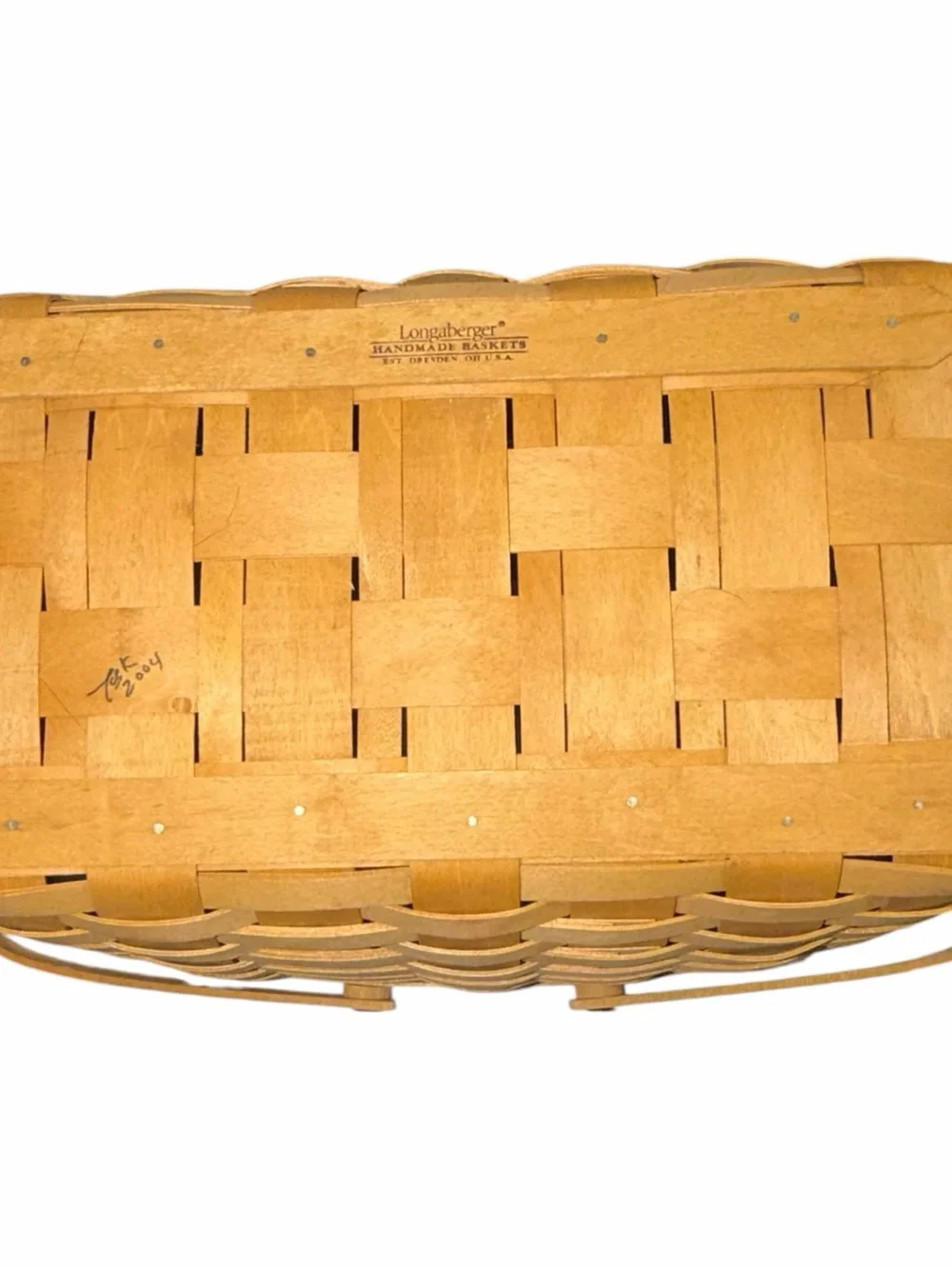 VINTAGE Longaberger Medium Market Basket 2004